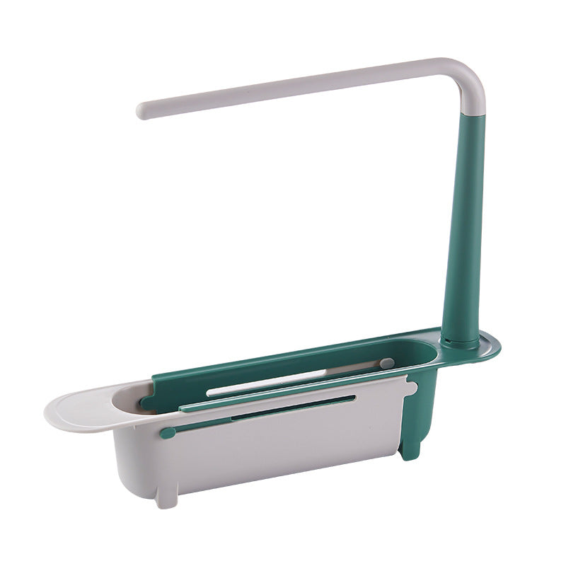 Retractable Sink Rack & Sponge Holder