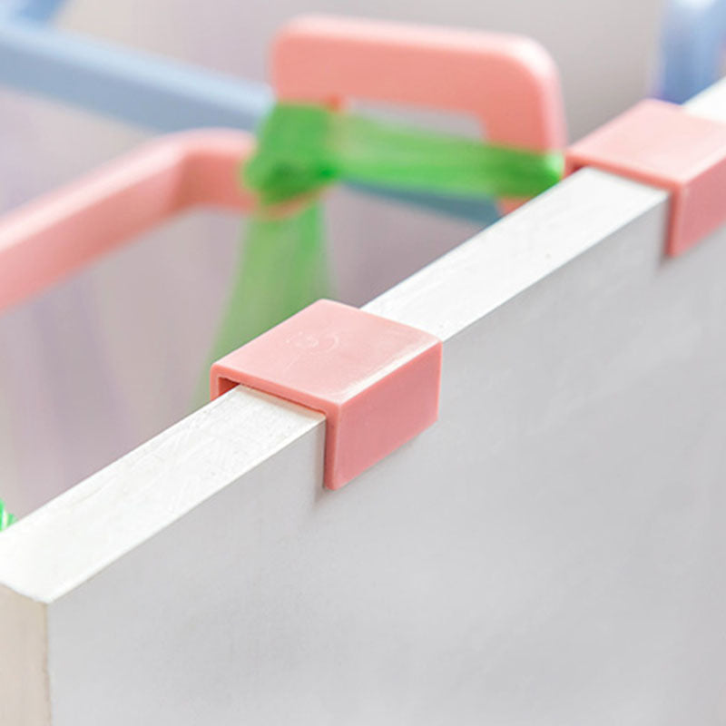 Cabinet-Door Trash Bag Organizer