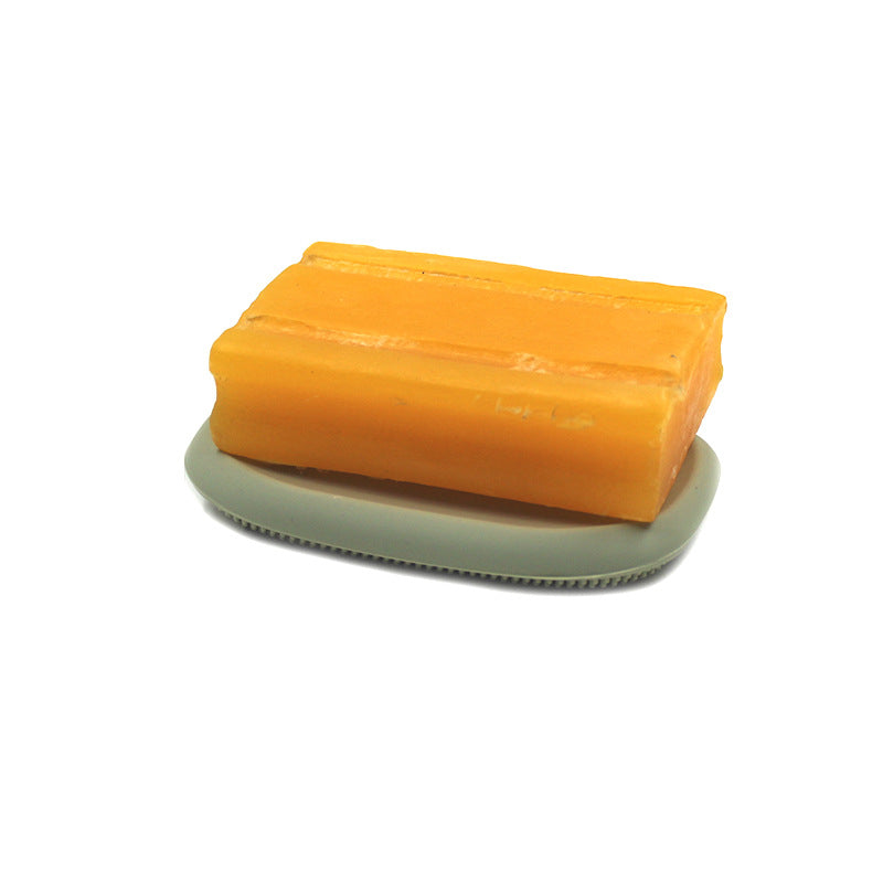 Silicone Soap Dish & Brush Holder