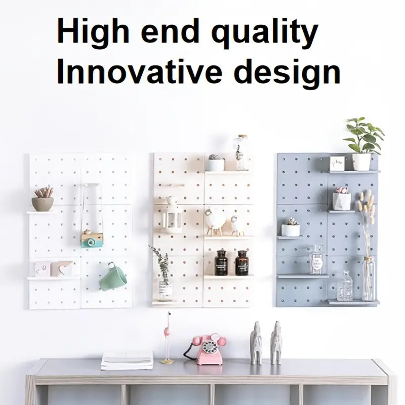 Modular Wall Pegboard Organizer