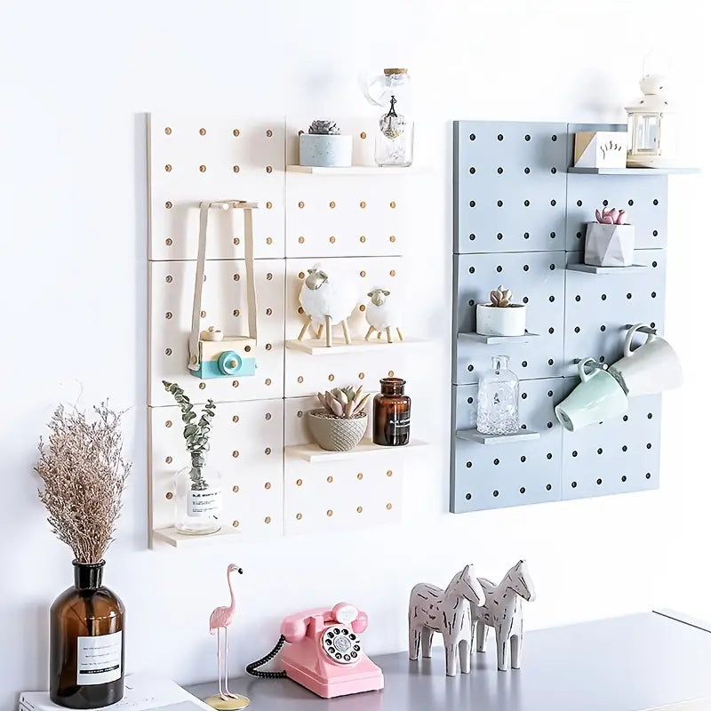 Modular Wall Pegboard Organizer