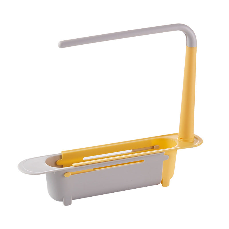 Retractable Sink Rack & Sponge Holder