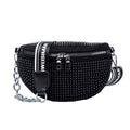 Western Rhinestone Crossbody Chest Bag