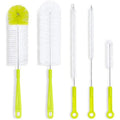 Long-Handle Bottle Cleaning Brush Set