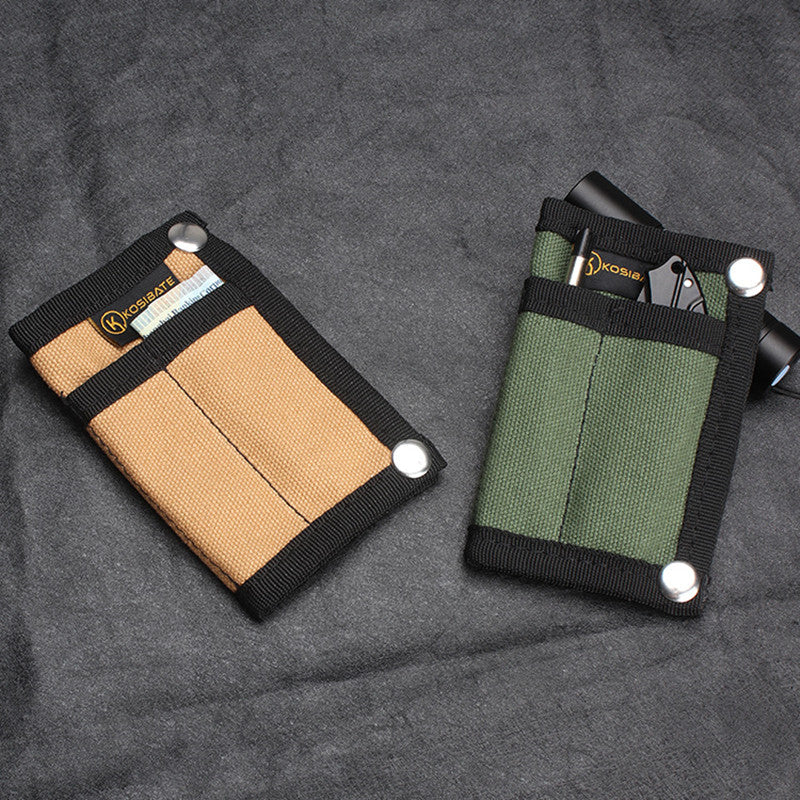 Canvas Tool Organizer Pouch