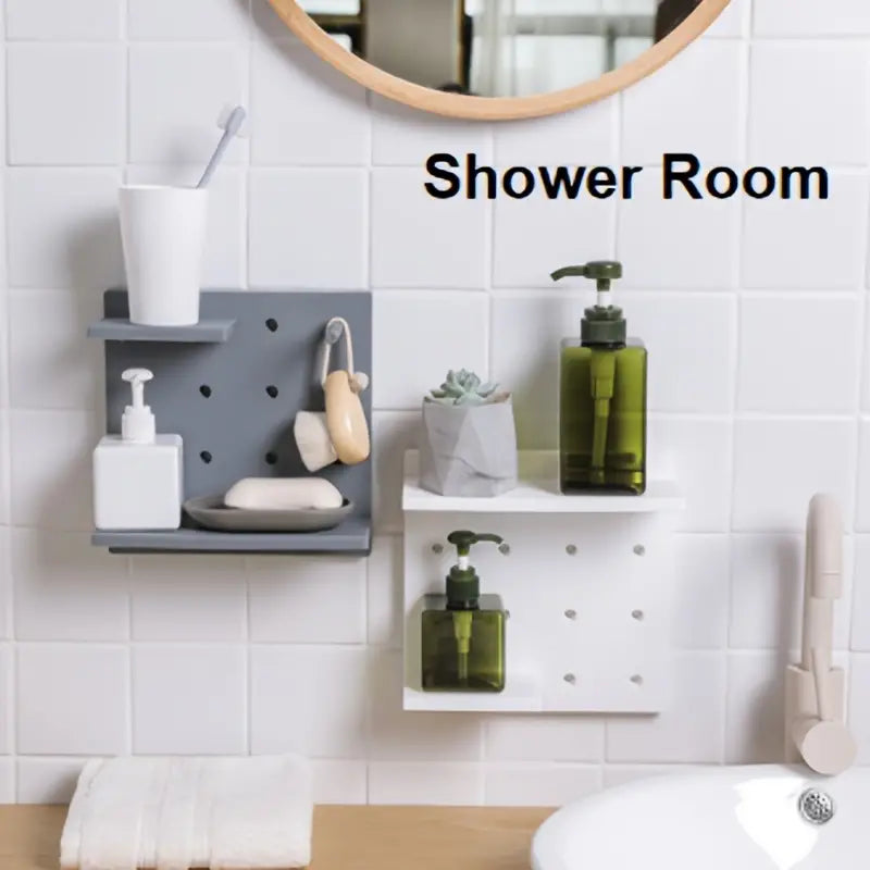 Modular Wall Pegboard Organizer